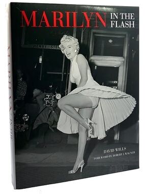 MARILYN IN THE FLASH HARDCOVER BOOK